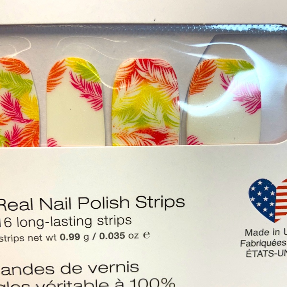 Color street Frond of You Nail Strips NWT